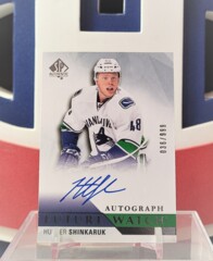 Hunter Shinkaruk 2015-16 - Future Watch Rookie Autograph Sp Authentic